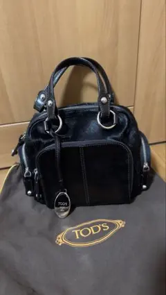 TOD's ハンドバッグ黒(難あり)