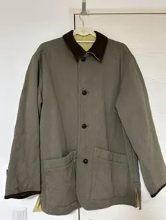 ボタン付きジャケット　リバーシブル