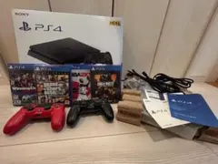 SONY PS4 500GB 本体 コントローラー2個 ゲーム4本セット