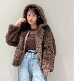 未使用級！完売グレースフェイクファーブルゾン　ダイアグラム　グレースクラス