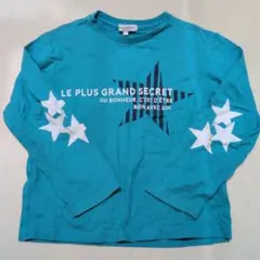 3can4on 星柄プリント 長袖カットソー 130