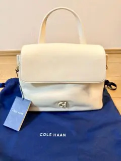 極美品✨ COLE HAAN コールハーン コレクティブ サッチェル ホワイト