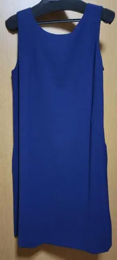 ROYAL PARTY ノースリーブ ドレス ブルー