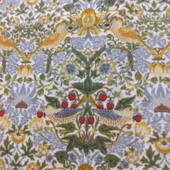 ウイリアム　モリス　V&A いちご泥棒　シーチング生地