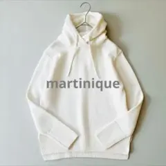 マルティニーク martinique コットン カシミヤ フード プルオーバー