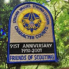 Friends of Scouting 刺繍パッチ 97周年