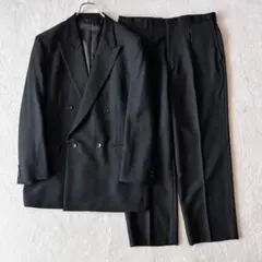 【美品】GIVENCHY ダブルスーツ 黒 礼服 フォーマル 96-62-165 美品】GIVENCHY ダブルスーツ 黒 礼服 フォーマル 96-62-165 - メルカリ