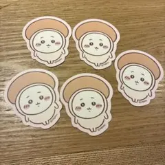 ちいかわダイカットステッカー ちいかわ キノコ