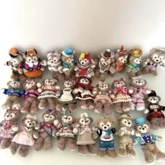 ダッフィー　シェリーメイ　ぬいぐるみバッジ