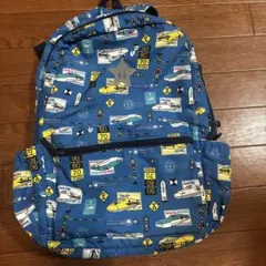 プラレール柄　キッズリュック　ムージョンジョンのサムネイル