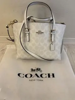 COACH モリー トート C4250 ショルダーバッグ シグネチャーレザー