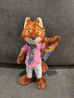 ディズニーストア　ズートピア2 ニック　ぬいぐるみキーチェーン　キーホルダー