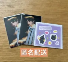 RIIZE ウォンビン　オンラインくじ　デコステッカー　クリアカード