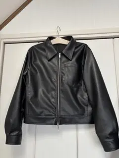 新品・タグ付き♪ ZARA ❤︎ ハウンドトゥース フェイクレザー