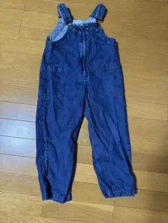 グローバルワーク キッズ デニム オーバーオール 120
