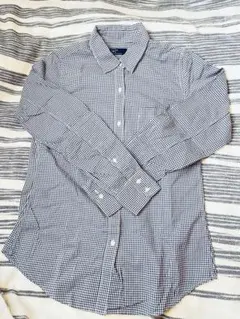 GAP チェック柄 長袖シャツ XS