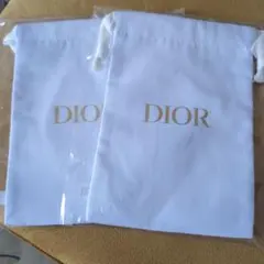 Dior 布製巾着 2個セット