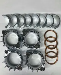 CBX400F メッキインボード前後 美品 メッキ加工後未使用 - メルカリ