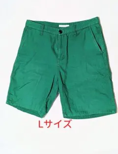 [古着] ハーフパンツ　メンズ　グリーン [Lサイズ]のサムネイル
