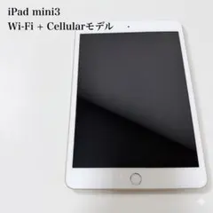 iPad mini 3 16GB セルラー SoftBank 判定〇指紋認証OK