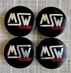 MSW by OZ ホイールセンターキャップ 4個セット
