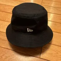 NEW ERA ブラック バケットハット M/L RN11493 CA40289