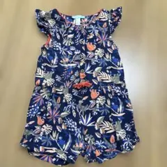 動物柄　オールインワン23M/86cm オバイビ