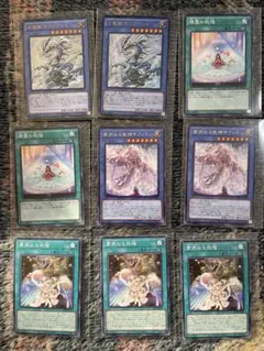701   遊戯王　　粛声デッキパーツ　9枚