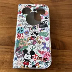 携帯ケースiphone14手帳型ミッキーマウス