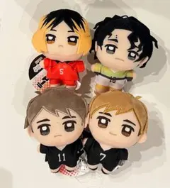 ハイキュー ぬいぷりけmini 4種セット