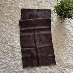 美品 トラサルディ TRUSSARDI ストール　シルク100% ペイズリー