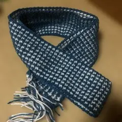 手編みマフラー　ロング丈　オーダー受付中