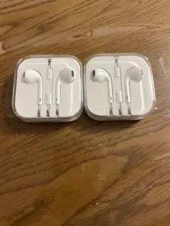 Apple EarPods 2セット ホワイト 3.5mmジャック