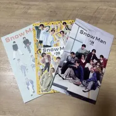 Snow Man 会報誌 3冊セット（最新号含む）