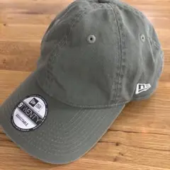 ニューエラ　9TWENTY ベーシック ウォッシュドコットン ニューオリーブ
