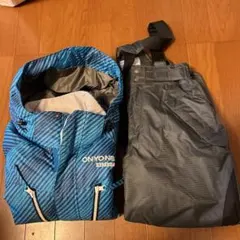 スキーウェア 子ども用 青黒　　 クリスマス前SALE！