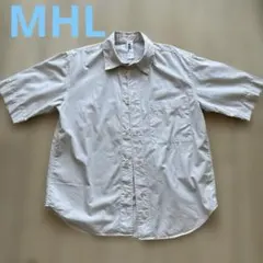 MHL. コットン半袖シャツ ベージュ Mサイズのサムネイル