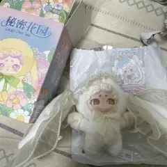 luckydeernai 晩安小兎 おやすみうさぎ 秘密花園 シークレット 現品販売】LUCKY DEER NAI 「おやすみ兎：秘密の花園」 ぬいぐるみ