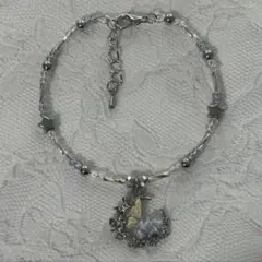 蝶々チャームハンドメイドブレスレットY2Kフェアリーグランジウィッシュコア