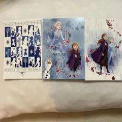 ディズニー　アナと雪の女王2　ポストカード