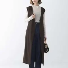 アーバンリサーチRosso ロッソ　2WAYVネックストレートワンピース