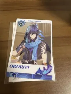 原神　スシロー　オロルン　コラボ限定カード　メタリックカード