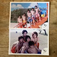 嵐 公式写真 ハワイデビュー発表 2枚セット