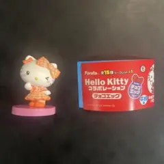 【開封後未使用】ハローキティ コラボレーション チョコエッグ ⑥平成アイドル風