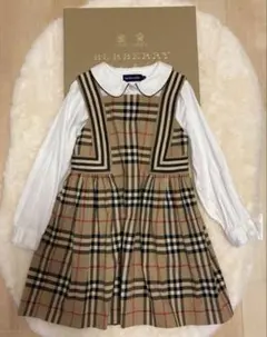 BURBERRY チェック柄 ワンピース 116cm