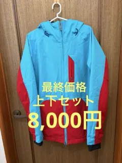 【2/1まで値下げ！！】スノーボードウェア　上下セット　ユニセックスS size