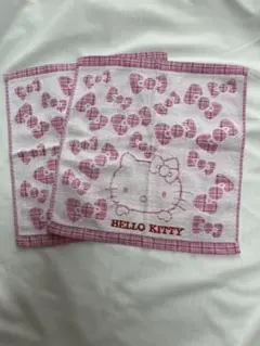 ハローキティ　ハンドタオル2枚セット　サンリオ