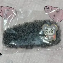 エニマイくじ エンジェルブルー E賞ボアヘアクリップ おほほパンダ