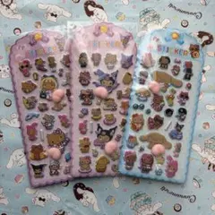 人気！日焼けサンリオかわいいおしりシール　3枚セット