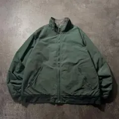 L.L.Bean エルエルビーンウォームアップジャケットグリーンフリース古着XL